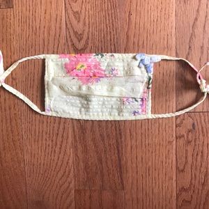 NWOT. LoveShackFancy mellow yellow mask. New.
